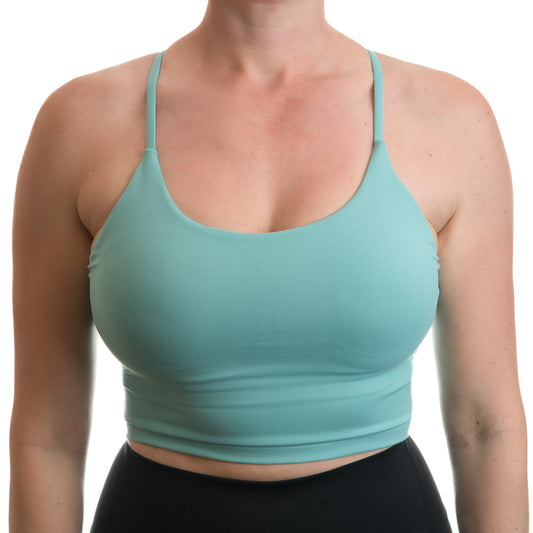 Criss-cross butter soft tank - Mint