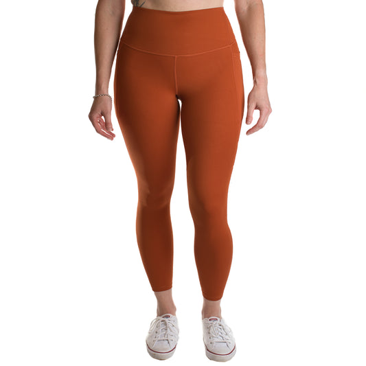High-waist tummy control leggings - Bronze